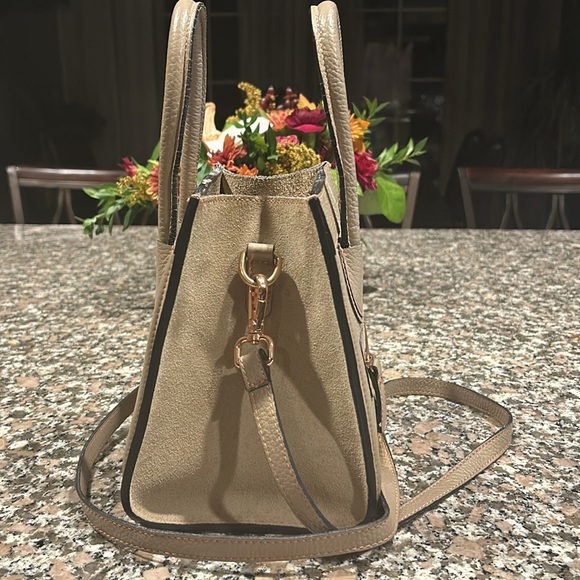 Valentino Milano Crossbody Bag | Beige/Tan Leather - Picture 3 of 6